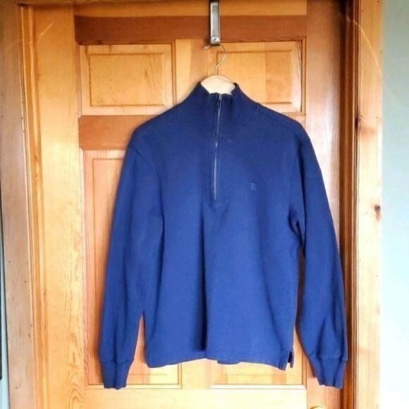 Original Penquin Munsingwear Embroidered 1/4 zip Sz. L Sweatshirt - Picture 1 of 9